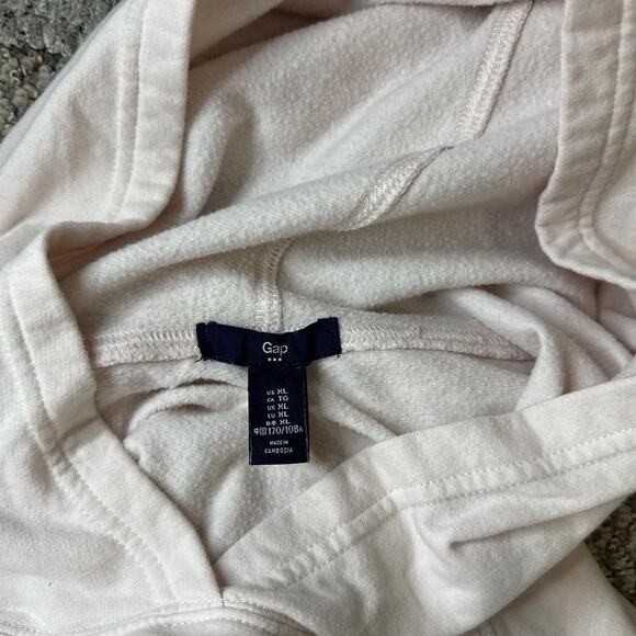 Gorgeous baby pink and white gap hoodie - Picture 5 of 6